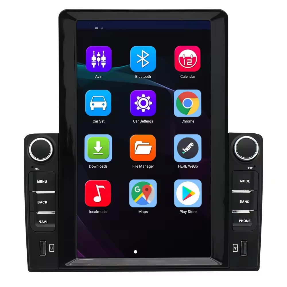 Stereo Mobil Android IPS 10 Inci dengan CarPlay Nirkabel
